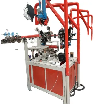 High Speed Chain Link Fencing and Netting Weaving Machine