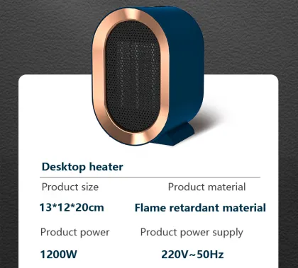 Zenith Electric Desk fireplace heater