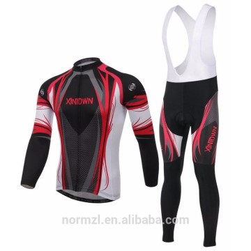 Professional cycling wear long sleeve cycling set cycling bib clothing wholesale