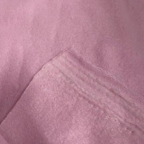 100%polyester two side brush fabric with nice handfeel