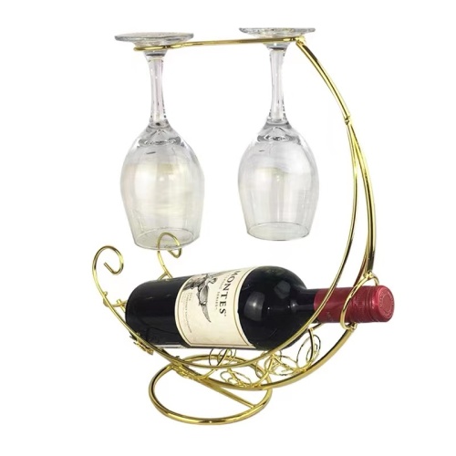 Wine rack Goblets hanging upside down