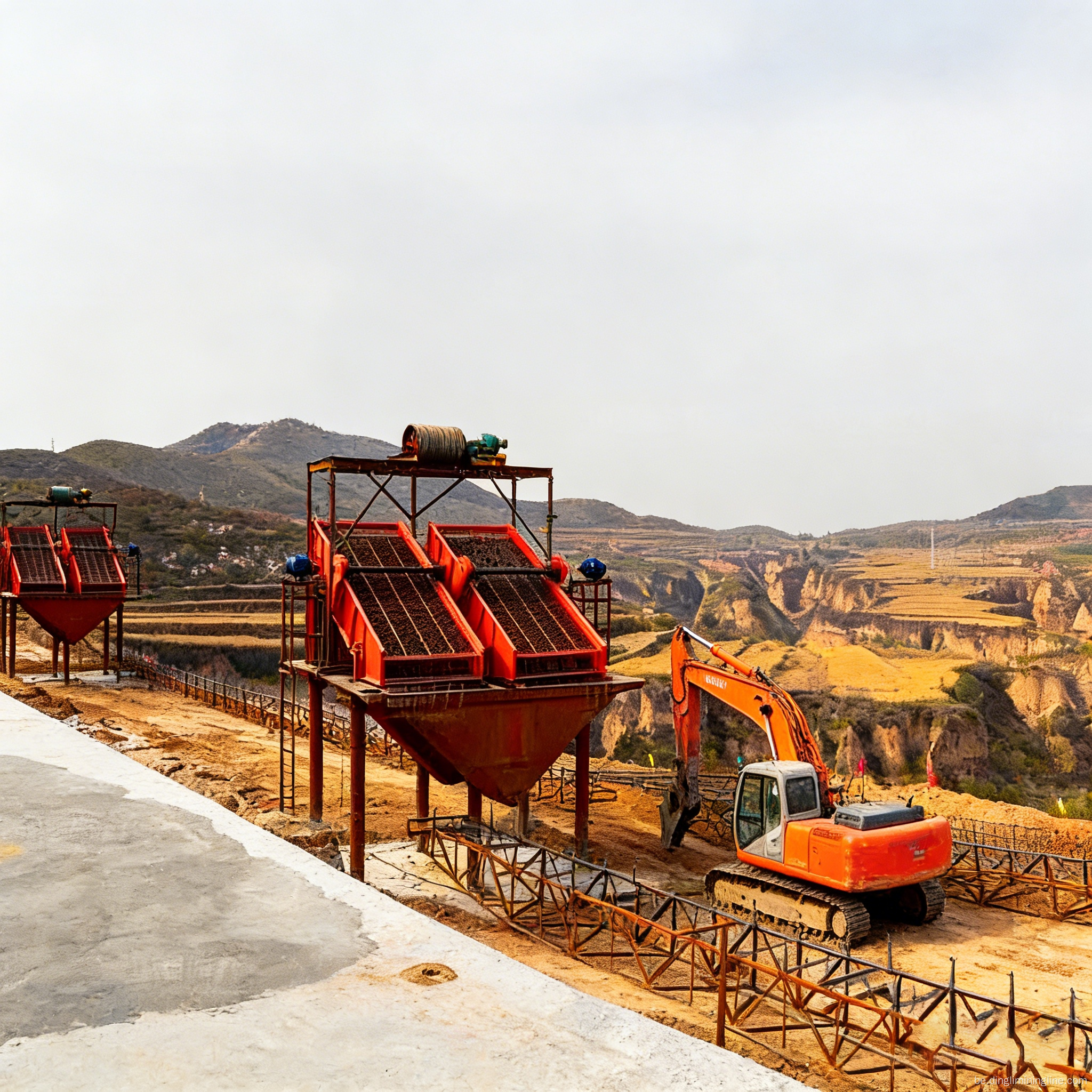 Буйнамаштабны завод па драбнінню вапняка магутнасцю 10 000 TPD