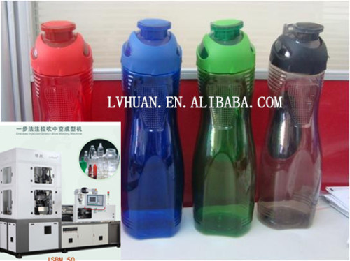 Injection blowing machines for colorful water bottle PET