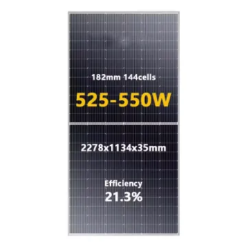 High-Power Mono Crystalline Solar Panels: 450W, 500W, and 550W for Residential Use
