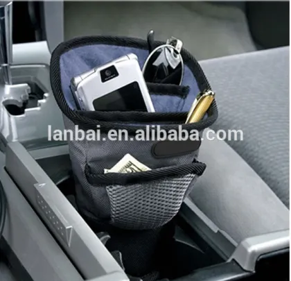 2015 Hot Sales phone charging station car cup holder organizers