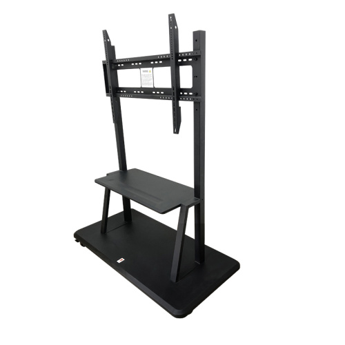 Heavy TV Mobile Stand Heavy Duty Galvanized Plate Mobile TV Stand Factory