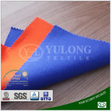 100% cotton Flame Retardant textile for Protective clothing