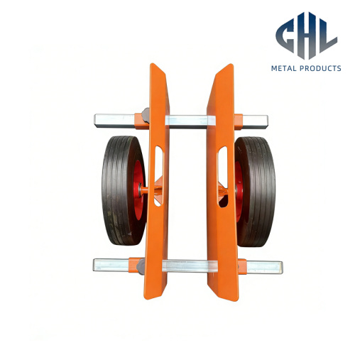 Стеклянная транспортная тележка для панели строительной площадки