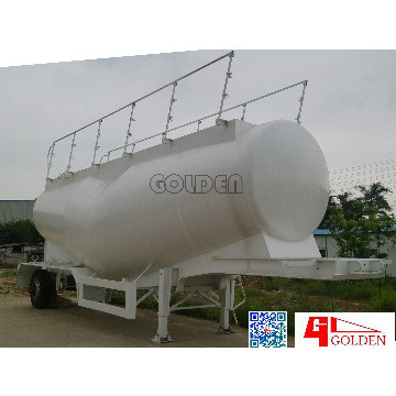 Foshan Golden 37m³ V Type Bulk Cement Semi Trailer