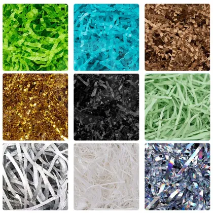 Ocean Filler Paper Shred Paper Raffia Grass Shredder Machine