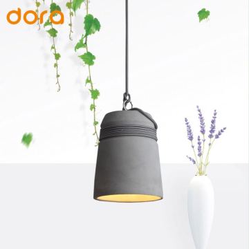Hot Selling Industrial Cement Ceiling & Concrete Pendant Lamp