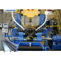 Integrated T H Beam Assembly Welding Straightening Machine