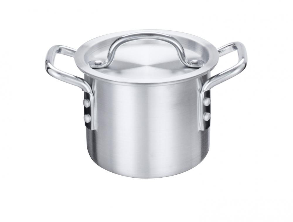 2Qt. Batterie de cuisine en fonte en aluminium