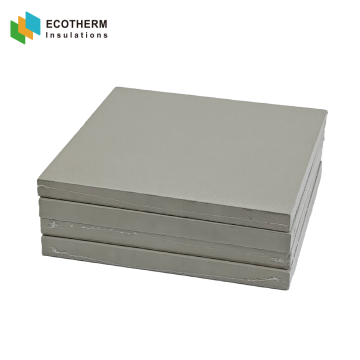 Microporous fumed-silica insulation board shrink film