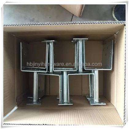 Galvanized Wood House Post Anchors Bracket