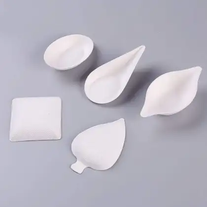 Molded Pulp Food Serving Trays Hotel Serving Tray