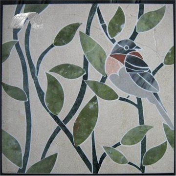 Waterjet pattern mosaic