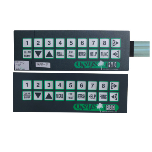 China New design OEM membrane touch key pads Supplier