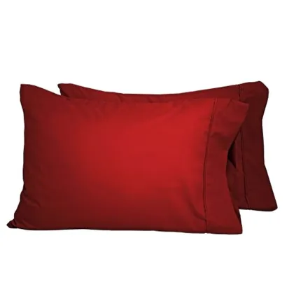 Colored Double Brushed Microfiber pillow cases