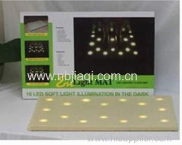 16led Light Floor Mat/light Mat /led Floor Mats And Led Soft Light Mats 