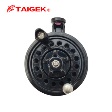 TAIGEK Mini Plastic Cheap Ice Fishing Reel