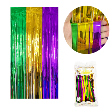 Foil Tassel Fringe Banner Tinsel Garland for Party Decorations