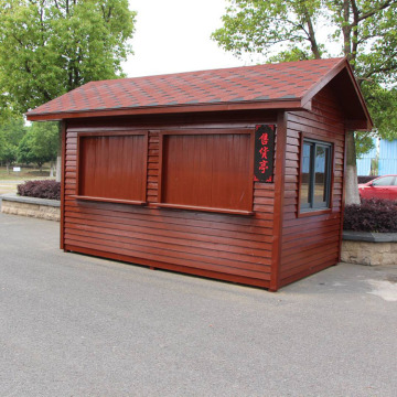 Eco-Friendly Mobile Cottage with Snap-Together Frame