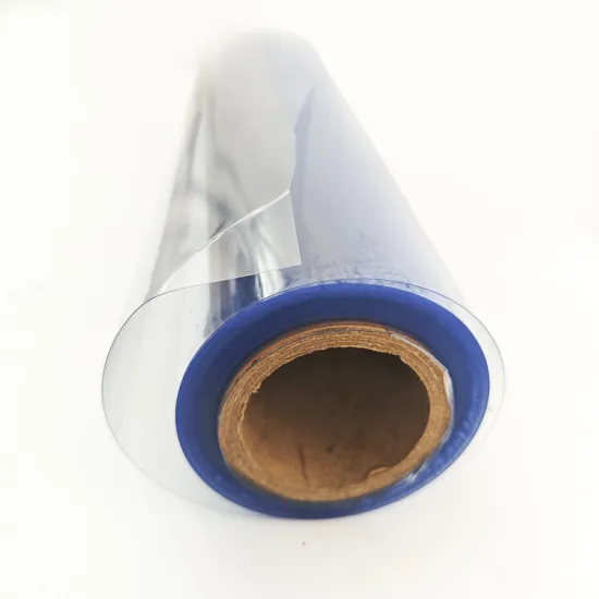 Customized Clear Rigid PVC Roll for folding box