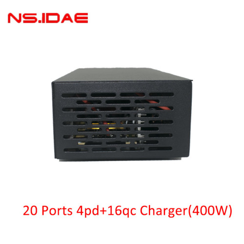 4pd+16qc Fast Charger 20 Ports