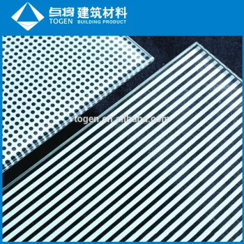 Pattern Customized Fritted Glass
