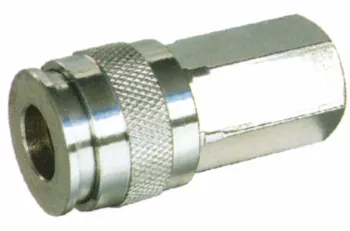 Female Brass, Steel Universal Type Hydraulic Quick Couplers With Copper Plated