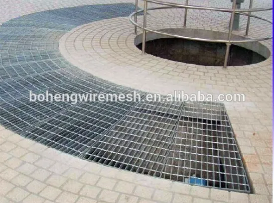 Boheng HD Galvanized Steel Bar Grating for Drainage Cover, Stair Tread(Direct Factory)