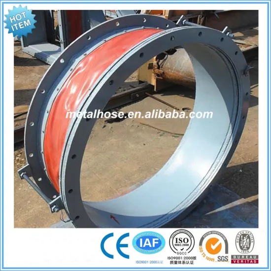 Red fabric expansion joints