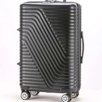Factory Polycarbonate PC ABS Alloy Trolley Travel Luggage Carry Bag Set Of 3 Suitcase 20+24+28inch Case