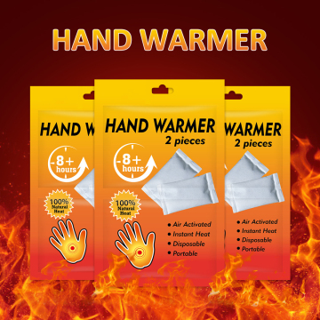 Customized High quality hand warmer heat pads hot pack for pocket Christmas gift hand warmer disposable hand warmer pad