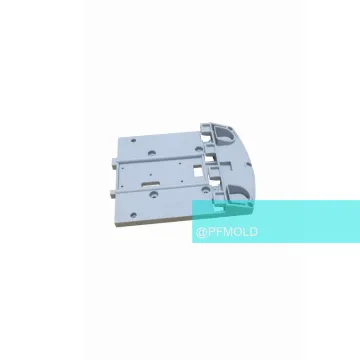 High precision inside panel for electronic instrument