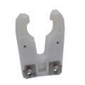 White Plastic HSK63F Series Tool Holder Fork