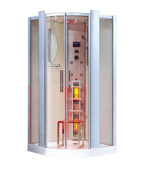 New Design Acrylic Infrared Steam Shower Room