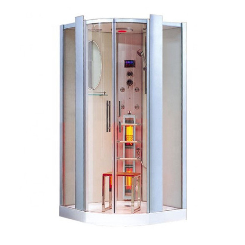 New Design Acrylic Infrared Steam Shower Room