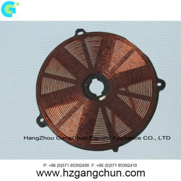 1800W Copper Heating Coil for Induction Cooker