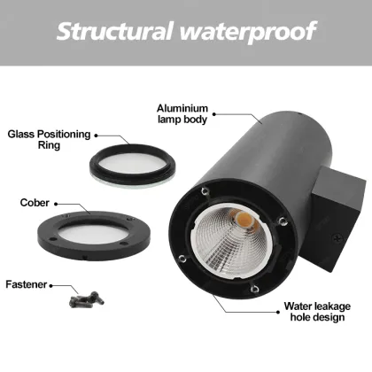 Modern Outdoor Up and Down LED Wal Light