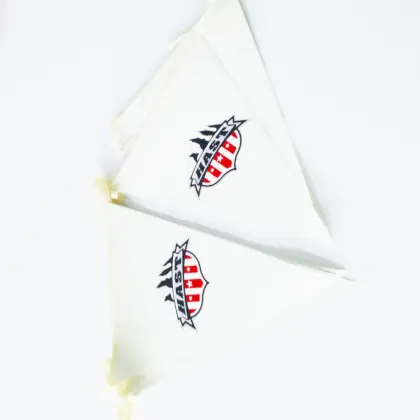 Custom Street Festival Bunting Baby Shower Bunting Flag