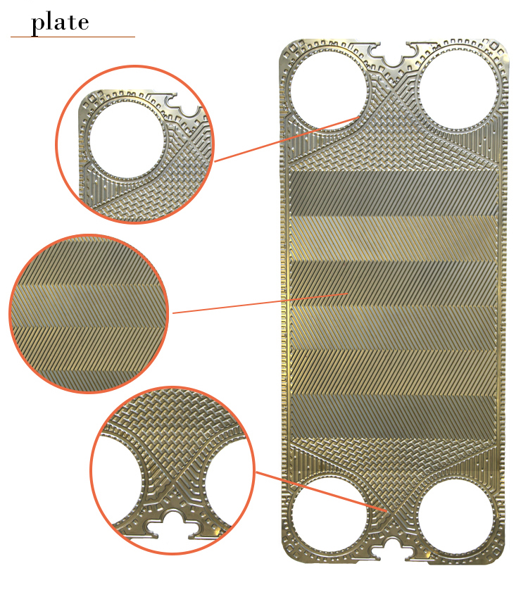 PLATE AND FRAME TYPE HEAT EXCHANGER