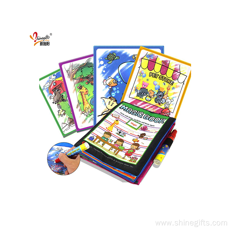 New Original Education Toys Coloring Painting Cloth Book