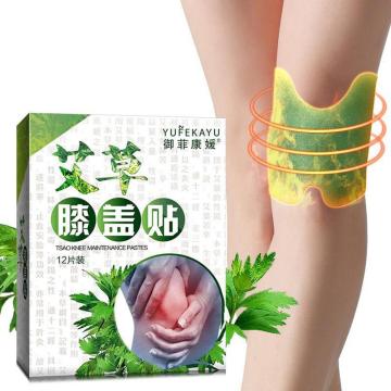 12pcs/bag Knee Cream Sticker Wormwood Extract Knee Joint Ache Pain Relieving Paster Knee Body Patch New