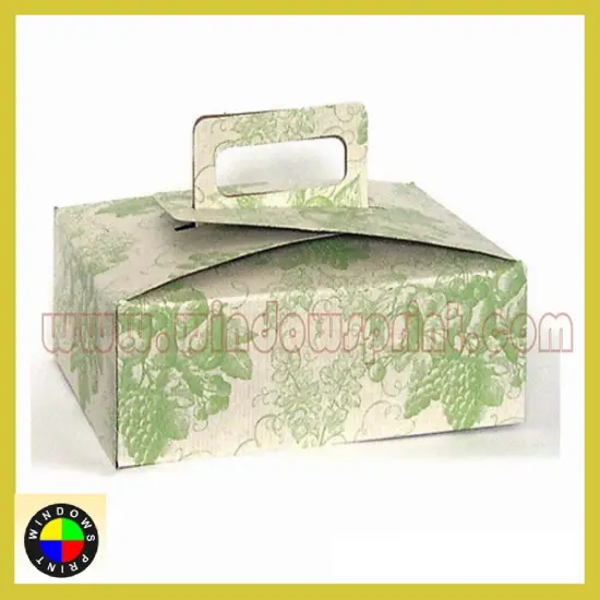 Custom printing recycle cake packaging box