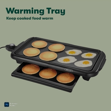 Stylish Electric Griddle for Home Cooking
