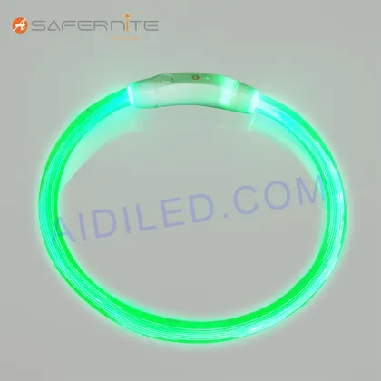 Glow In The Dark Light Up Safety Dog Cat Collars