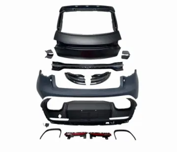 2014-2017 Porsche Macan Body Kit Upgrade to 2023 - Front and Rear Bumpers, Rear Gate