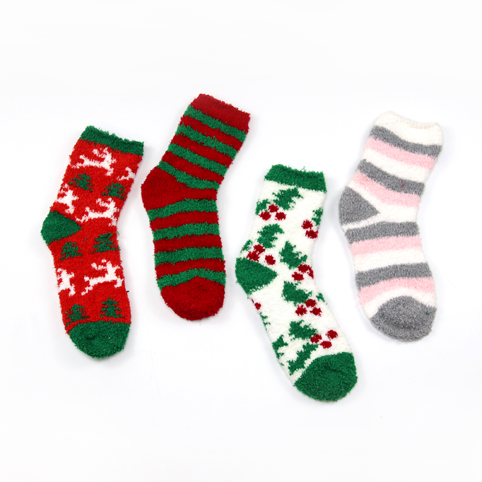 Custom Santa Claus Tide Socks Thermal Socks